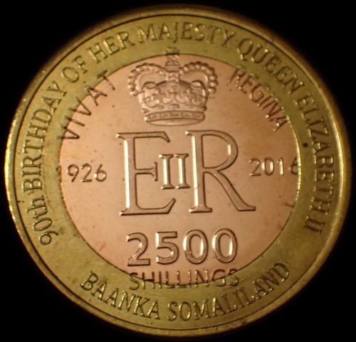 Somaliland 2500 shillings 2016 - shillings,