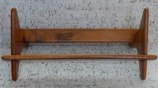 Vintage wooden book trough - vintage,
