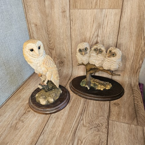 Country artists owl figurines - owl,