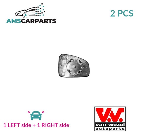 Rear view mirror - rear, pair