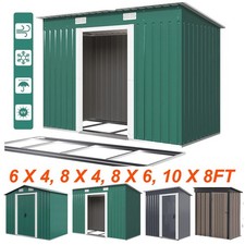 Metal Garden Shed 6 X 4, 8 X