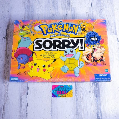 Vintage pokémon sorry - pokémon, sorry!