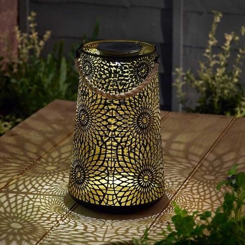 Solar garden hanging lantern - garden,