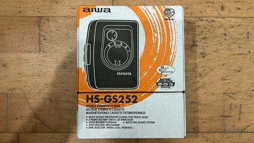 Aiwa gs252 cassette player - aiwa,