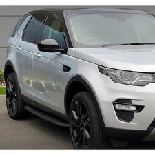 FOR LAND ROVER DISCOVERY SPORT L550 2014-2023 BLACK SIDE STEPS RUNNING BOARDS