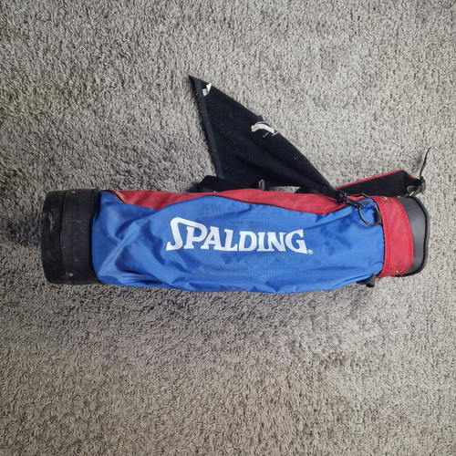 Vintage spalding golf bag blue - golf,