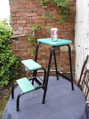 Vintage kitchen step stool - kitchen,