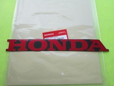 GENUINE HONDA STICKER DECAL