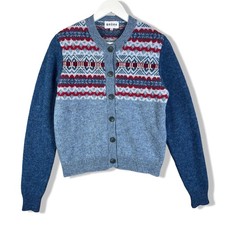 Brora Wool Fair Isle Cardigan