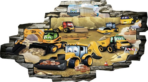 Jcb tractors diggers graphic - jcb,