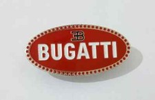 Early Bugatti Radiator Front Grill Hood Bonnet Badge Emblem Steel Made