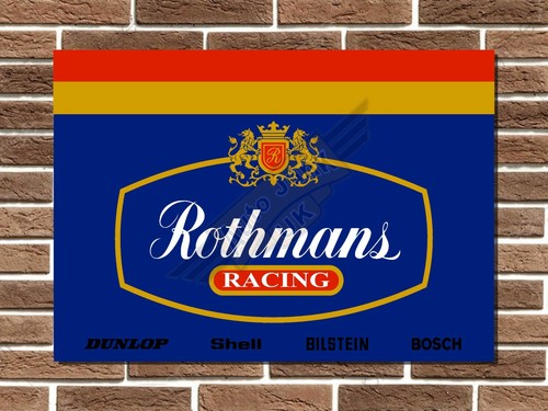 Rothmans racing livery metal - rothmans,