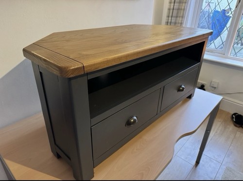 Solid oak corner - oak,