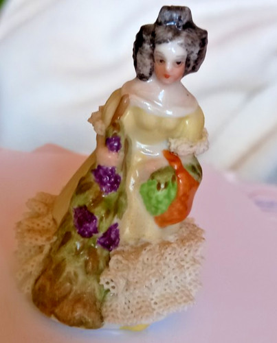 Irish dresden figurine lady - dresden,
