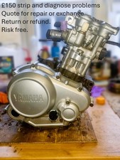Yamaha YZF R125 MT125 Engine Repair Recon. Service Diagnostic Quote Fixed Price.