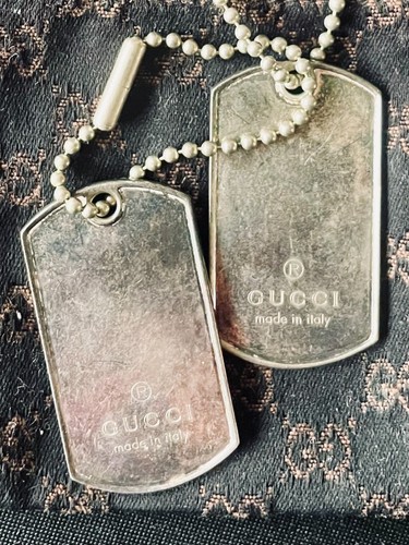 Vintage gucci double dog - double, tag