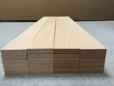 Planned All Round Steam Beech Timber Hardwood Offcuts 20 Pieces. Various Sizes.