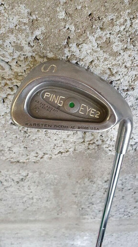 Ping eye green - dot, sand