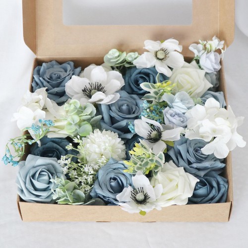 Artificial flowers box set - box,