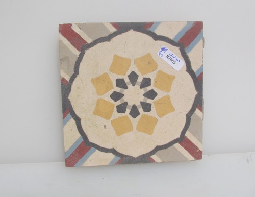 Antique floor tile - antique, ceramic