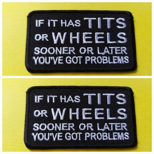 Pair biker slogan - of, it