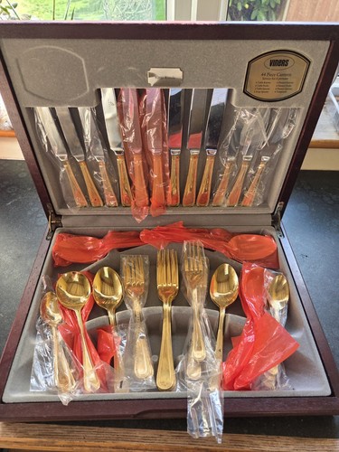 Viners kings royale 44pc - royale, gold
