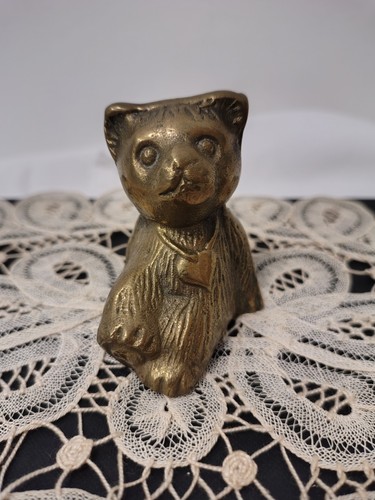Vintage solid brass - vintage, teddy