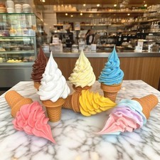 Realistic 15cm Fake Ice Cream