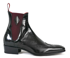 Jeffery-West Italian MAINLINE Anderson 'GLAM' Black polish Chelsea Boot RRP £495