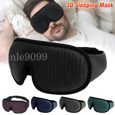 Sleep Eye Mask soft 3D Memory Foam Padded Shade Cover Sleeping Travel Blindfold
