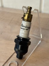 Vintage DERING Patented Switchable 10mm Spark Plug Automobile Stationary Engine