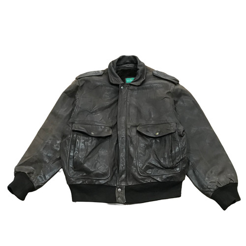 Leather flight jacket men - leather, men’s