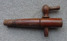 Antique Vintage Wooden Beer