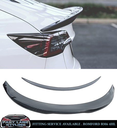 Rear boot spoiler and - rear,