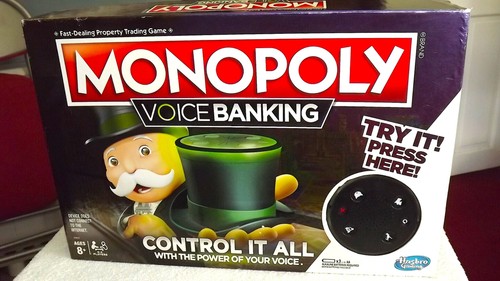 Hasbro monopoly voice banking - monopoly,