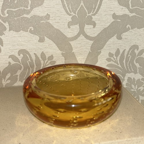 Whitefriars amber bubble - ,