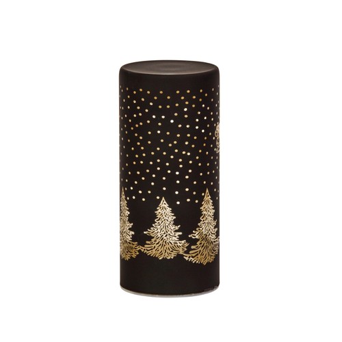Black led light - black,