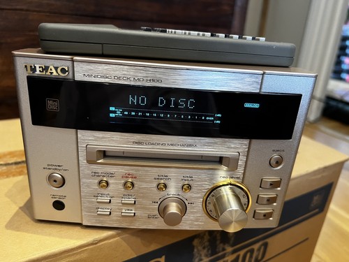 Teac h100 minidisc deck - teac,