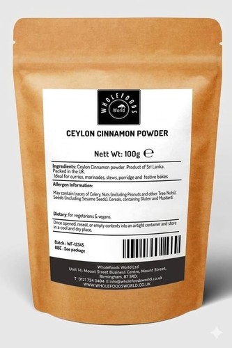 Ceylon cinnamon powder - powder, ground