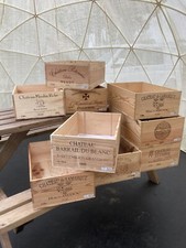 3x Large - Wooden Wine Box