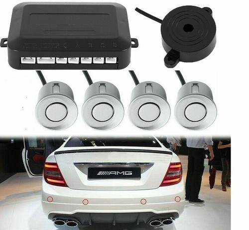 Silver parking sensors - parking,
