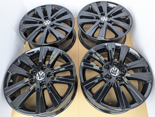 Genuine black vw - 4x,