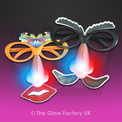 Light faces flashing - up,