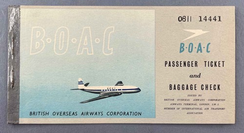 Boac vintage used airline - used,