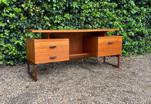 Mid century quadrille teak - quadrille,