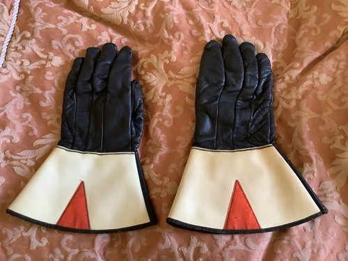 Vintage leather gauntlet - vintage,