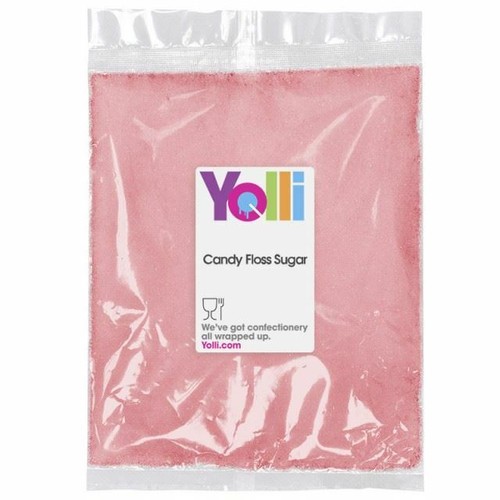 Pink candy floss sugar - pink,