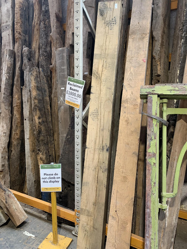 Reclaimed oak beam 67m - beam, 2.67m