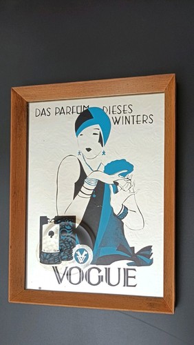Vintage art deco style - deco, mirror