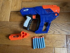 Nerf Shellstrike Dart Gun with Ammo Shells and Darts